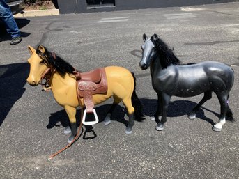 Pair Of Toy Horses
