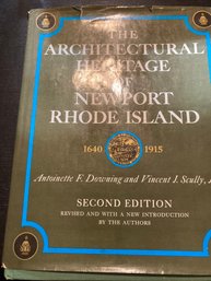 Book On The Architectural Heritage Of Newport Rhode Island - Second Edition