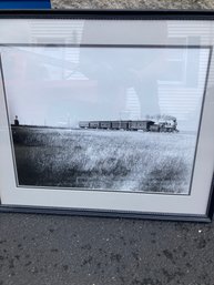 Framed Locomotive Picture