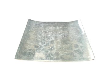 Modern Sculptural Polished Metal Tray