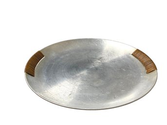 Russel Wright Spun Aluminum Serving Tray C 1940