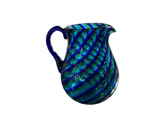 Petit Vintage Murano Glass Pitcher