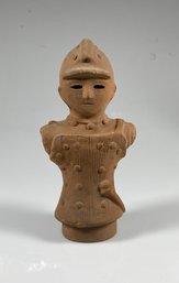 Japanese Terra Cotta Noh Figure