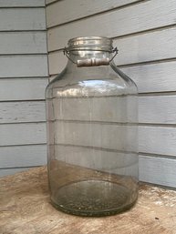 Large Glass Jug With Handle