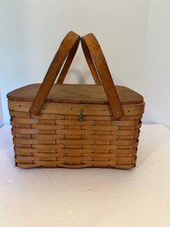 Vintage Peterboro Picnic Basket