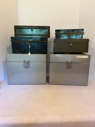 Metal Lockbox Lot