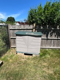 Rubber Maid Trash Can Shed