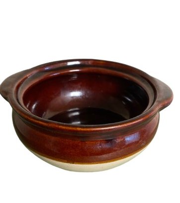 Small Stoneware French Onion Bowl