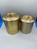2 Sealing Pitted Brass Containers By ODI