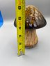 1 Of 2: 6 Inch Tall Ceramic Mushroom Great Decor Piece