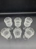 Set Of 6 Beautiful Longchamp Cristal DArques Cordial Glasses