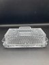 Crystal Butter Dish With Lid