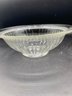 Beautiful Vintage Crystal Glass 6 Inch Bowl With Wide Rim