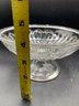 Elegant Crystal 7 Inch Display Bowl Vintage Design