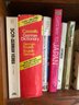 Shelf Full Of Dictionaries And Educational Books