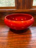 Stunning Red Art Glass Red Bowl With Great Design