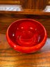 Stunning Red Art Glass Red Bowl With Great Design