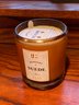 D W Home Mahogany And Suede NO. 6 Candle Brand New