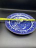 Antique English Burleigh Ware Willow Blue And White China 9.5 Inch Plate