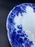 Antique Marguerite Flow Blue 10 Inch Plate By Grindley
