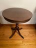 Antique Pedestal Table With Claw Feet