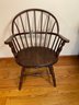 Sturdy Vintage Hoop Back Windsor Arm Chair
