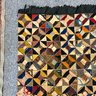 Antique Hand Crafted Crazy Quilt