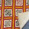 Antique Large Hand Crafted Quilt