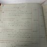 1876 Antique Hand Written Store Ledger, Cash Account Book, General Store Accounting Book
