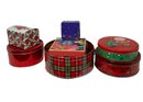 A Large Assortment Of Christmas & Holiday Cookie Storage Tins