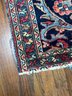 Blue And Red Vintage Hand Woven Persian Rug 47'x30'