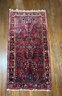 Antique Red Hand Knotted Persian Sarouk Rug 58'x30.5'