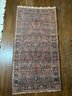 Antique Red Hand Knotted Persian Sarouk Rug 58'x30.5'