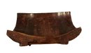 Gorgeous Carved Wooden Trough Centerpiece Or Display Bowl