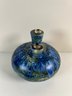 Stunning Hand Crafted & Signed Ceramic Double Neck Glazed Vase, Used For Oil Candle Lamps