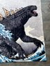 Super Soft Godzilla Themed Blanket 48inches By 60inches