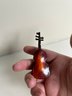 Adorable Miniature Wooden Violin