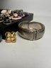 Large Lot Including Various Types Of Jewelry- Including Rings, Necklaces, Bracelets, And Earrings. Lot #8