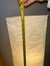 Almost 5 Feet Tall Rice Paper Lighted Floor Lamp - Gorgeous!