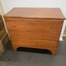 Antique 18th Century Small 3 Drawer Dresser With Pull Out Tray