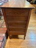Gorgeous Antique 3 Drawer Dresser With Wooden Casters