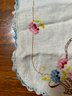 Beautiful Hand Embroidered Table Runner / Accent Linen