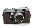 Canon VT 35mm Camera With 50mm Lens And Partial Leather Case - Rare!