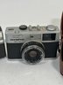 Lot Of Various Vintage Cameras & Accessories: Olympus 35 RC, Cannon Canolite D Flash, And More!