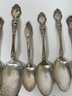 Beautiful Large Lot Of Sterling Silver Spoons 25.5 Troy OZ