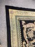 Large Vintage Handmade Woven Black And White Spanish Room Size Rug, Needs A Cleaning 11'x 14'6'