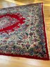 Stunning Persian Red Medallion Floral Hand Knotted Wool Rug With Beautiful Colors, Room Size, 8'1'x10'9'