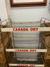 Vintage Canada Dry Metal Display Shelf Rack