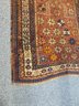 Unusual Antique Persian Bijar Hand Knotted Double Prayer Rug Great Design And Quality