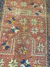 Unusual Antique Persian Bijar Hand Knotted Double Prayer Rug Great Design And Quality